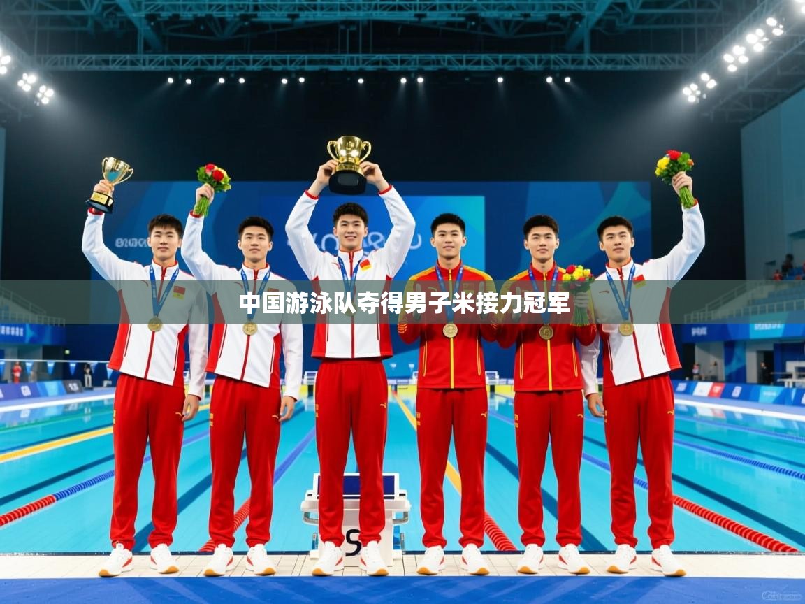 中国游泳队夺得男子米接力冠军  第1张