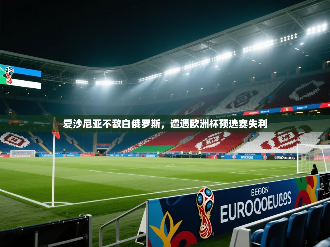 爱沙尼亚不敌白俄罗斯,遭遇欧洲杯预选赛失利 第2张